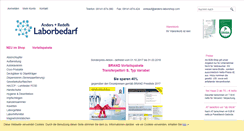 Desktop Screenshot of anders-laborshop.com